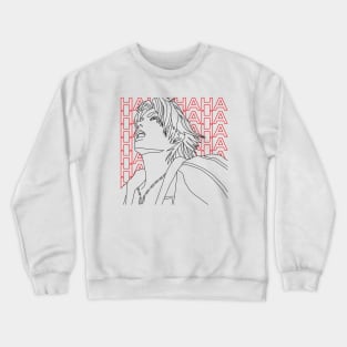 Laughing Tidus (Black Outline) Crewneck Sweatshirt